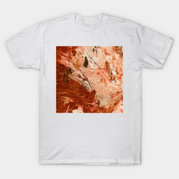 Bronze fire agate T-Shirt by RoseAesthetic